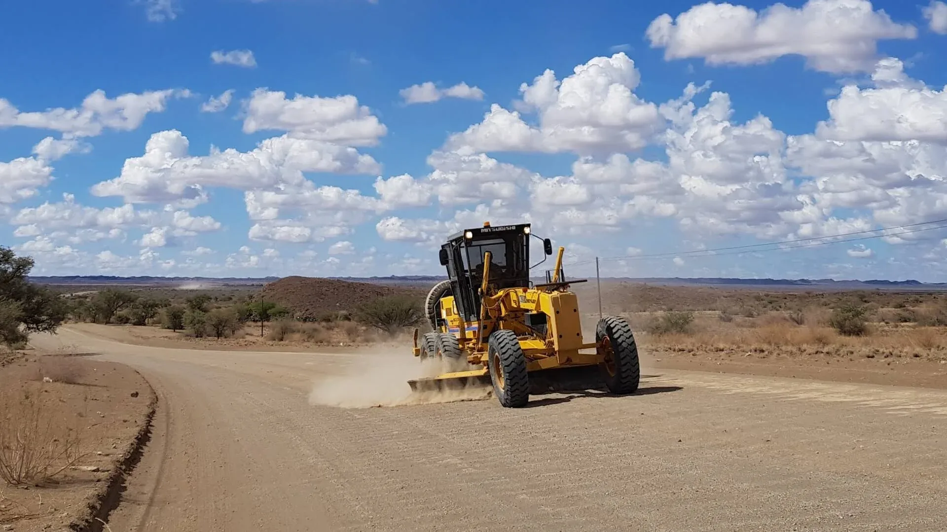 The-Road-in-Namibia