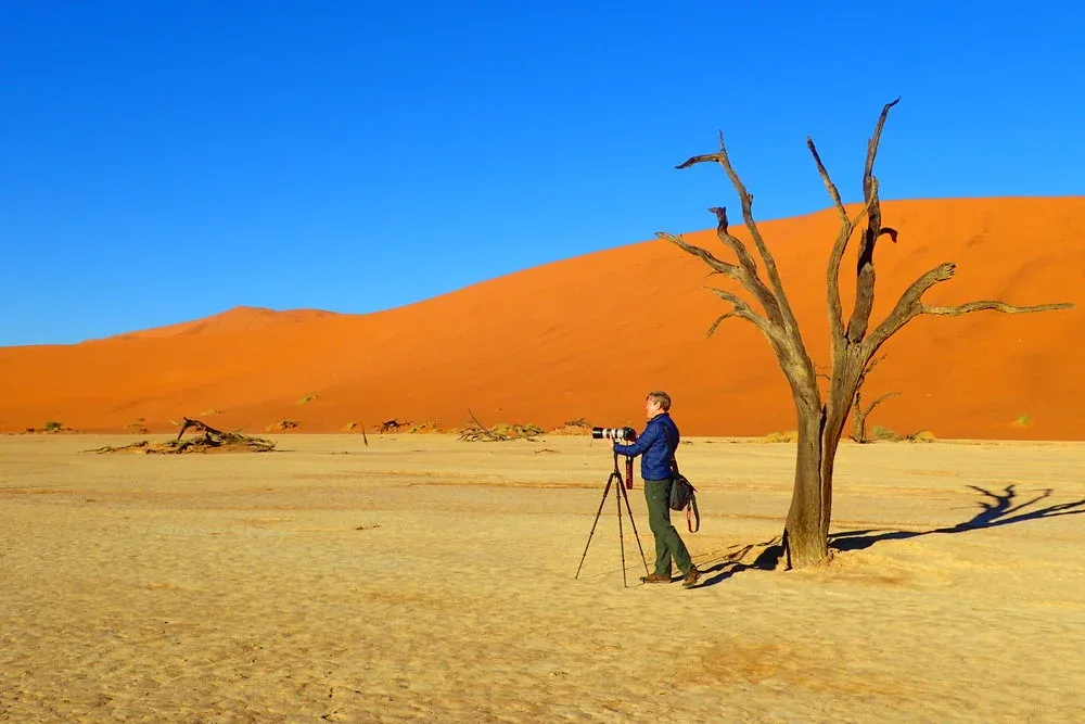 Photography at Deadvlei