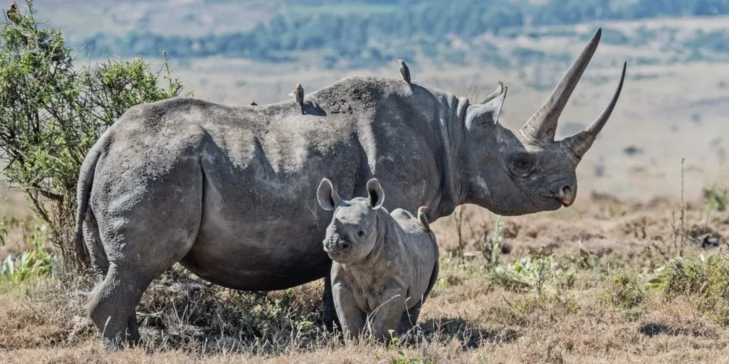 masai mara national reserve rhino
