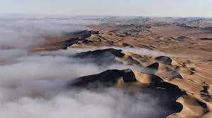 namib desert sea fog