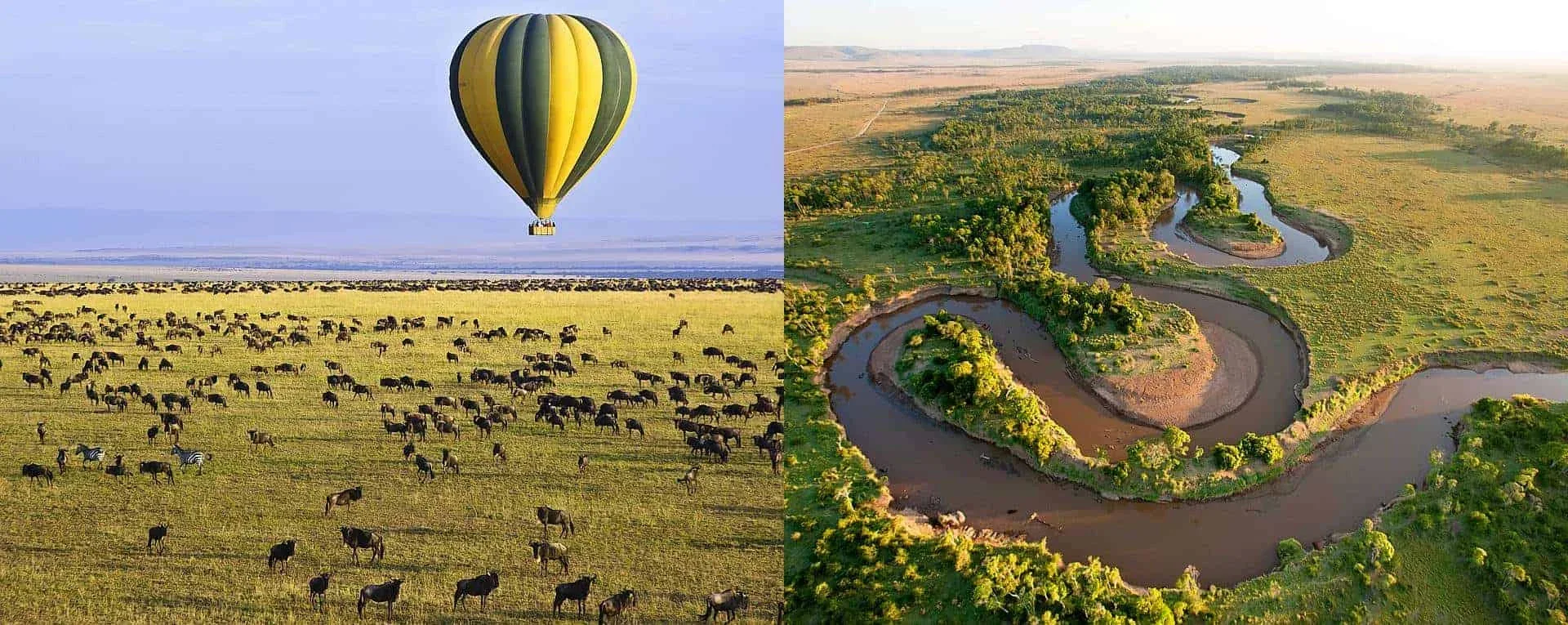 Masai Mara Ballon Luxury Safari Tour