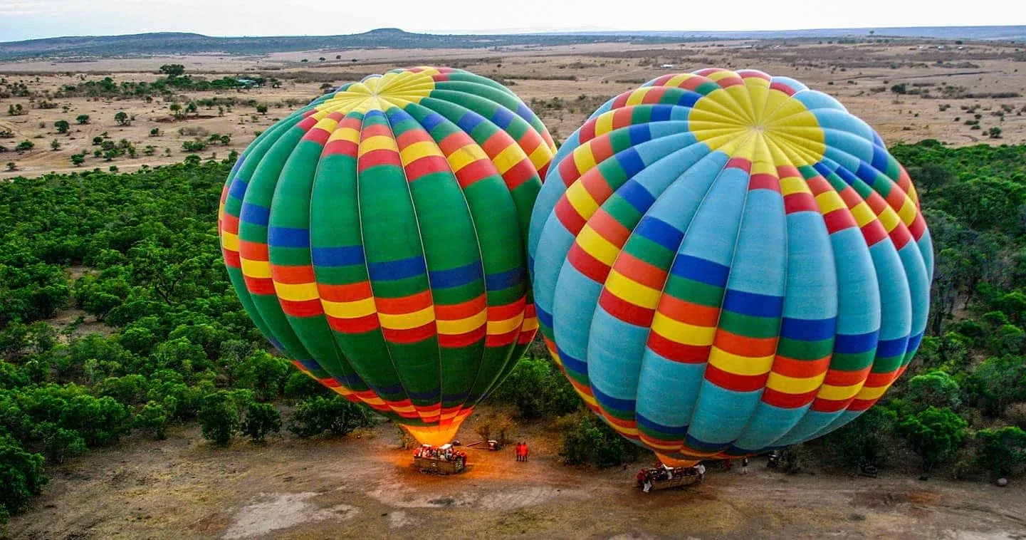 balloon flight masai mara national reserve