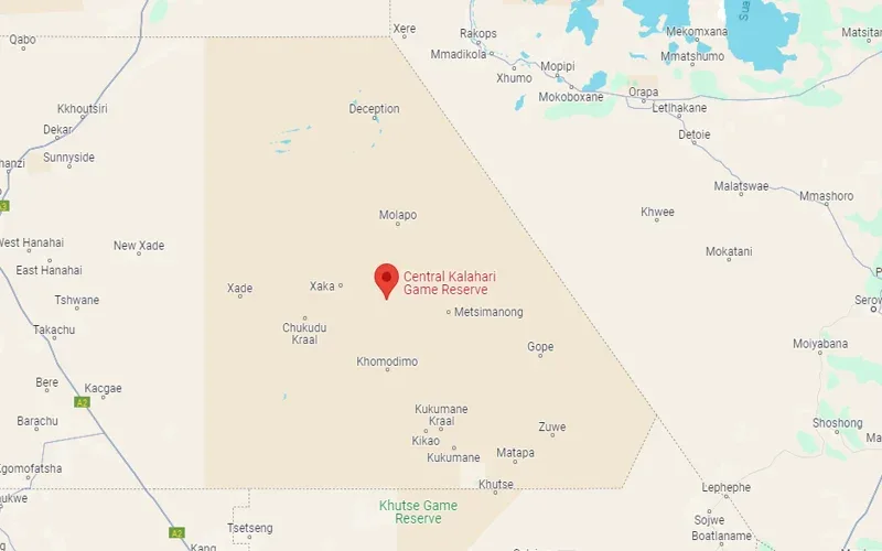 central kalahari location