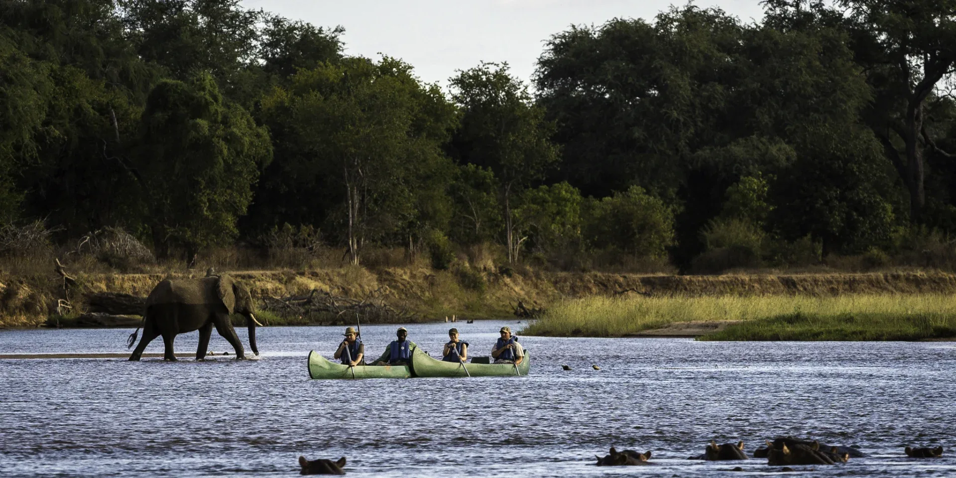Africa Canoe Safaris in October 1