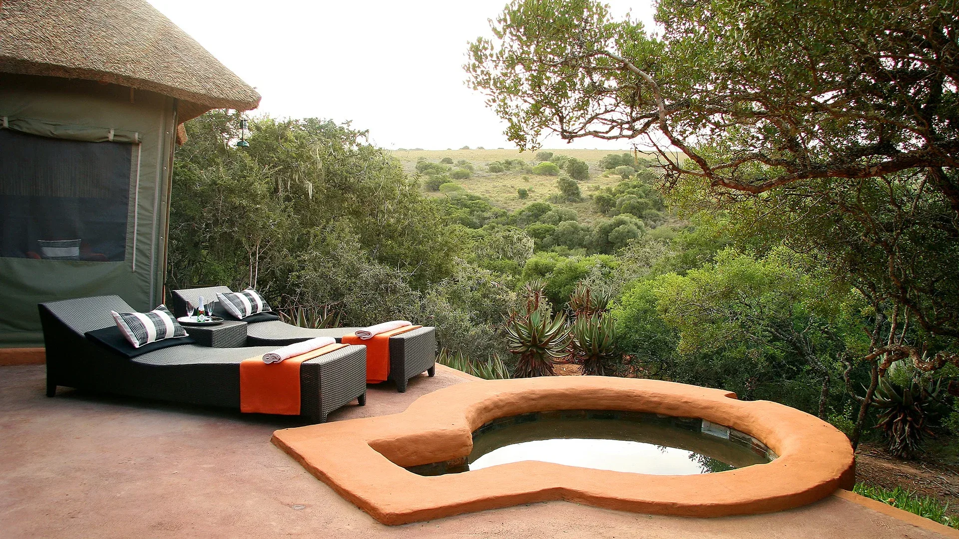 Private Plunge Pool at Amakhala Safari Lodge