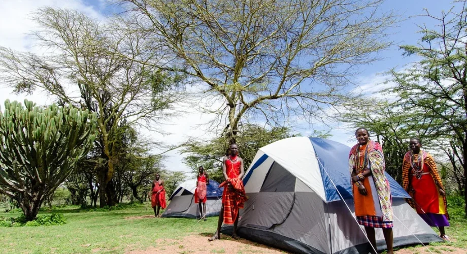 Maji Moto Maasai Cultural Camp Safari